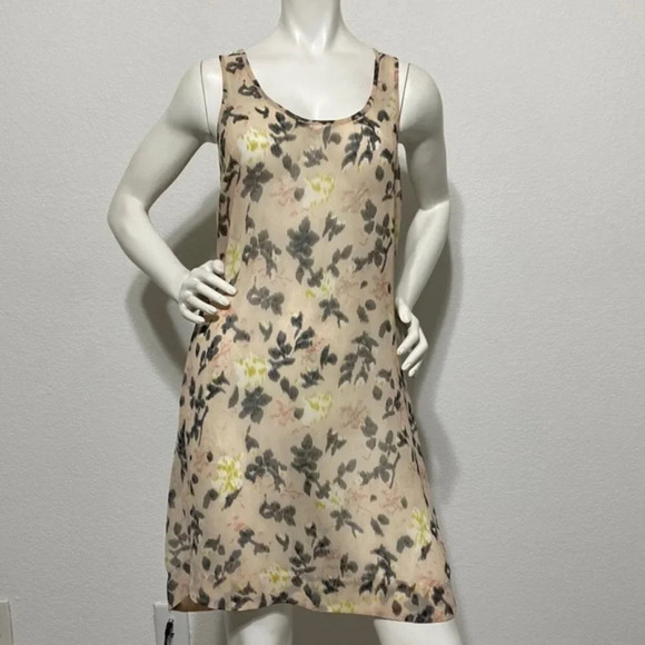 Staring at Stars Floral Scoop Neck Sleeveless Dress Size M - Picture 1 of 6